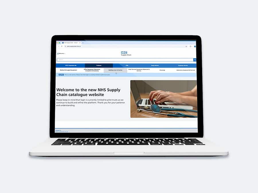 طرح آزمایشی زنجیره تأمین NHS: کاتالوگ آنلاین جدید برای بهینه‌سازی سفارش تجهیزات پزشکی